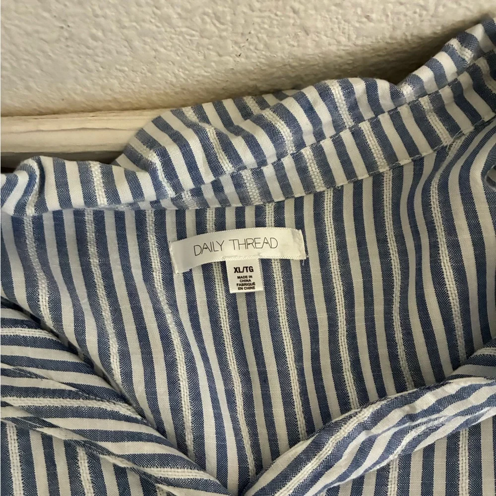 Daily Thread striped blouse - Picture 7 of 8